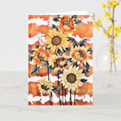 Rand des Sommers 2 Karte (Gelbe Blume)