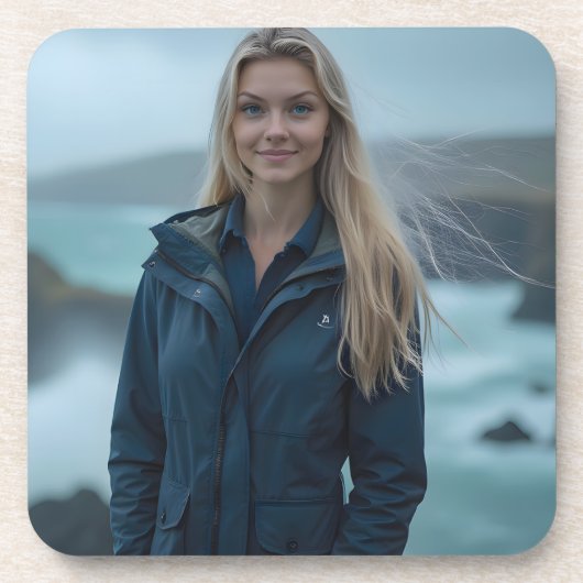 Rand des Sturms: Helenas Einsamkeit Getränkeuntersetzer (Vorderseite)