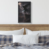 Rand des Urteils Leinwanddruck (Insitu (Schlafzimmer))