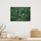Rand des Waldes von Camille Pissarro Poster (Küche)