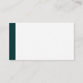 Rand - dunkelgrün visitenkarte (Rückseite)