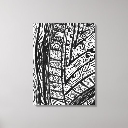 Rand eines Blades Leinwanddruck (Vorderseite)