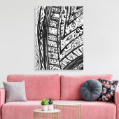 Rand eines Blades Leinwanddruck (Insitu (Wohnzimmer))