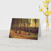 Rand eines Waldes von Vincent van Gogh Karte (Gelbe Blume)