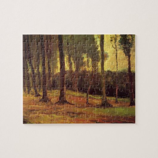 Rand eines Waldes von Vincent van Gogh Puzzle (Horizontal)