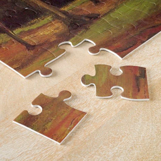 Rand eines Waldes von Vincent van Gogh Puzzle (Seite)