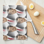 Rand Küchentuch (Viertel Falte)