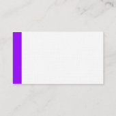 Rand (Logo) - Lila blau Visitenkarte (Rückseite)