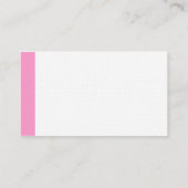 Rand (Logo) - Rosa Visitenkarte (Rückseite)