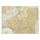 Rand McNally Eisenbahn-und Landkreis-Karte von Tischdecke (Vorderseite (Horizontal))