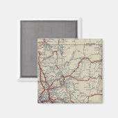 Rand McNally Junior Road Map Kalifornien und Nevad Magnet (Vorderseite/Rückseite)