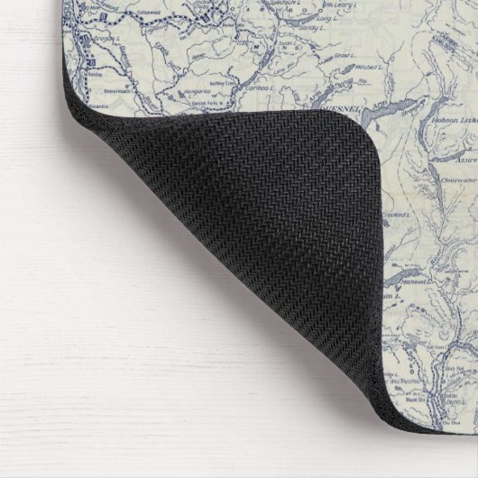 Rand McNally Offiziell 1925 Auto Trails Karte 2 Mousepad (Ecke)