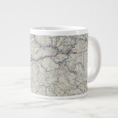 Rand McNally Offiziell 1925 Auto Trails Map Jumbo-Tasse (Vorderseite Rechts)