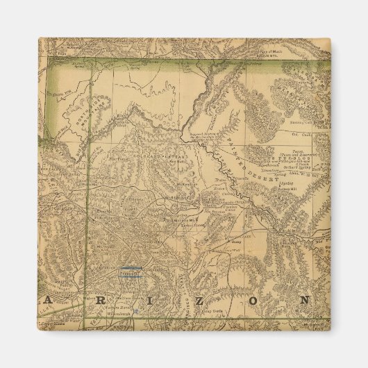 Rand McNally's Arizona Magnet (Vorne)