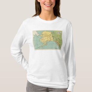 Rand McNallys Karte von Alaska T-Shirt