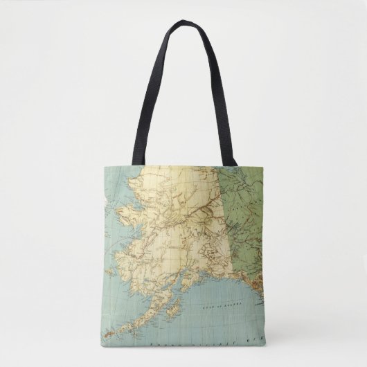 Rand McNallys Karte von Alaska Tasche (Vorderseite)