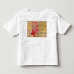 Rand McNallys neue geologische Karte Kleinkind T-shirt