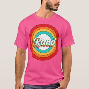 Rand Name Shirt Vintag Rand Circle