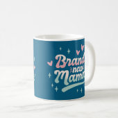rand New Mama Mug – Heartwarming Gift for New Moth Kaffeetasse (VorderseiteRechts)