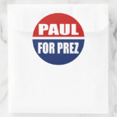 RAND PAUL 2012 RUNDER AUFKLEBER (Tasche)