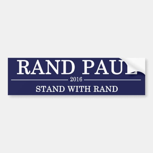 Rand Paul 2016 Autoaufkleber (Vorne)