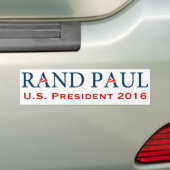 Rand Paul 2016 Autoaufkleber (Auf Auto)