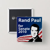 Rand Paul for Senate 2010 Button (Vorne & Hinten)