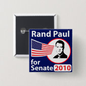 Rand Paul for Senate 2010 Button (Vorne & Hinten)