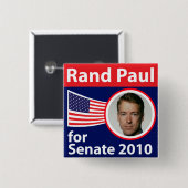 Rand Paul für Knopf des Senats-2010 Button (Vorne & Hinten)