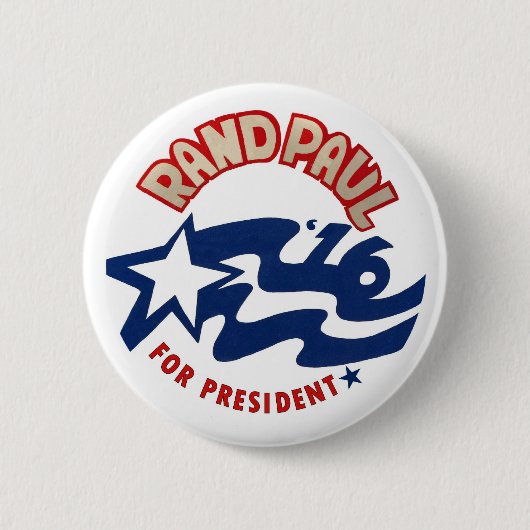 Rand Paul für Präsidenten 2016 Button (Vorderseite)
