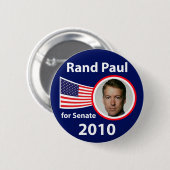 Rand Paul für Senats-Knopf Button (Vorne & Hinten)