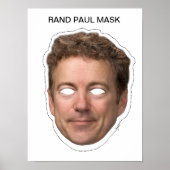 Rand Paul Mask Poster (Vorne)