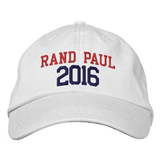 Rand Paul President 2016 Bestickte Kappe (Vorderseite)