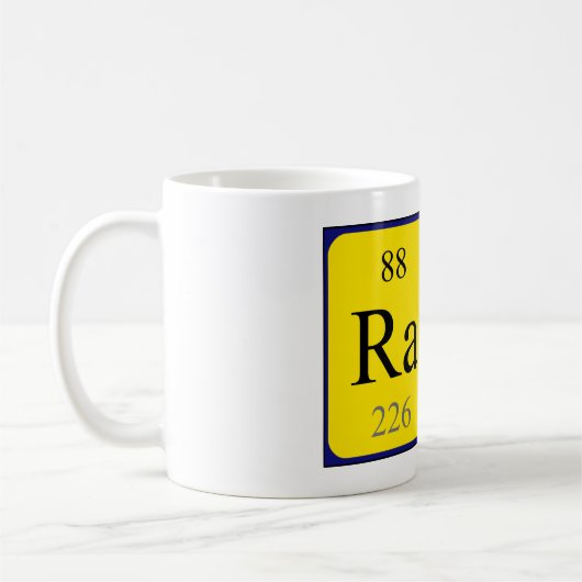 Rand Periodenname Tasse (Links)