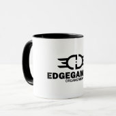 RAND schwarze Tasse (Vorderseite Links)