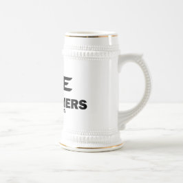 RAND schwarzer Stein Bierglas