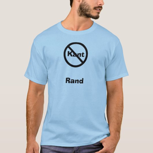 Rand über Kant T-Shirt (Vorderseite)