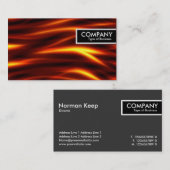 Rand-Umbau - brennende Schlangen Visitenkarte (Vorne/Hinten)