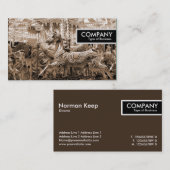 Rand-Umbau - Fröhlich-gehen-Rund Visitenkarte (Vorne/Hinten)