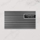 Rand-Umbau - gebürstete Metallbeschaffenheit Visitenkarte (Rückseite)