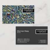 Rand-Umbau - geplätscherte Fliesen Visitenkarte (Vorne/Hinten)