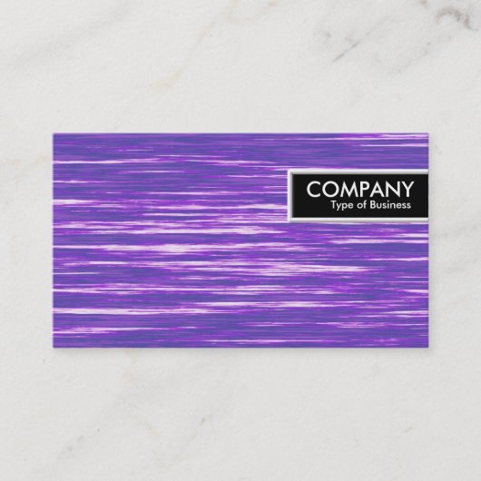 Rand-Umbau - lila Störung Visitenkarte (Vorderseite)