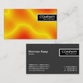 Rand-Umbau - Plasma-Flamme Visitenkarte (Vorne/Hinten)