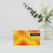 Rand-Umbau - Plasma-Flamme Visitenkarte (Stehend Vorderseite)