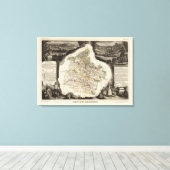 Randabbildungen Leinwanddruck (Insitu (Holzboden))