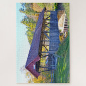Randall Covered Bridge, Lyndonville, Vermont Puzzle (Vertikal)