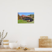 Randall Covered Bridge, Vermont Poster (Küche)