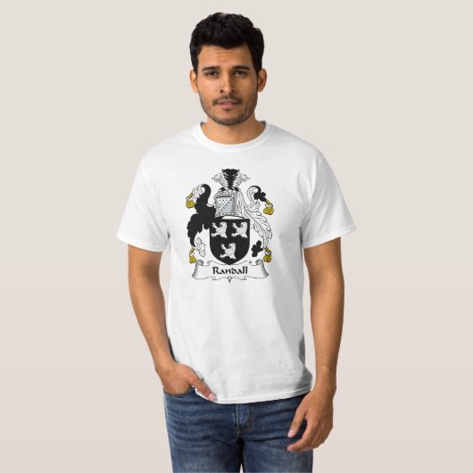 Randall Familienwappen T-Shirt (Vorne ganz)