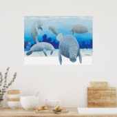 Randalls Manatees Poster (Küche)