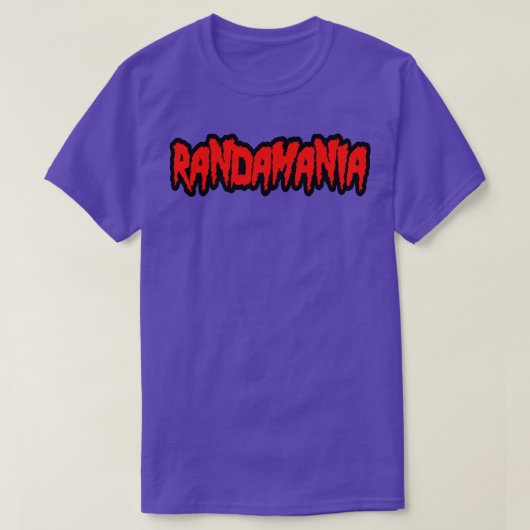 RANDAMANIA Randy Hogan T-Shirt (Design vorne)